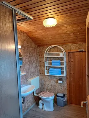 Ein Badezimmer in der Unterkunft Ferienwohnung Martin