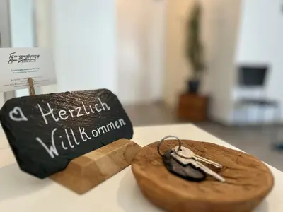 Grundriss der Unterkunft Ferienwohnung Am Bachlauf