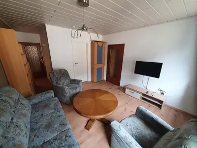 TV/Unterhaltungsangebot in der Unterkunft Ferienwohnung Hofmann