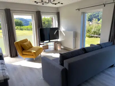 TV/Unterhaltungsangebot in der Unterkunft Kallenhard View Apartments