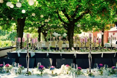 Ein Garten an der Unterkunft Boutiquehotel Kloster Pfalzel