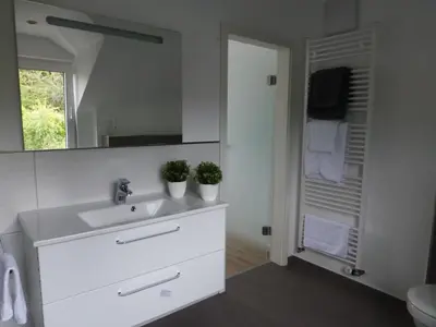 Ein Badezimmer in der Unterkunft York Cottage Heaven