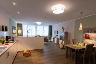 Küche/Küchenzeile in der Unterkunft Cozy-Flats Koblenz