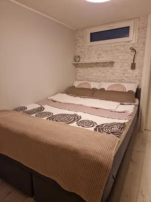 Ein Bett oder Betten in einem Zimmer der Unterkunft Familie Jonas