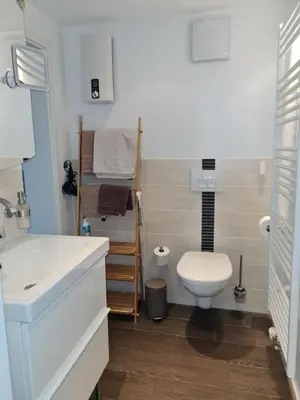 Ein Badezimmer in der Unterkunft Familie Jonas