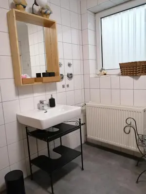 Ein Badezimmer in der Unterkunft Ferienwohnung Klaus