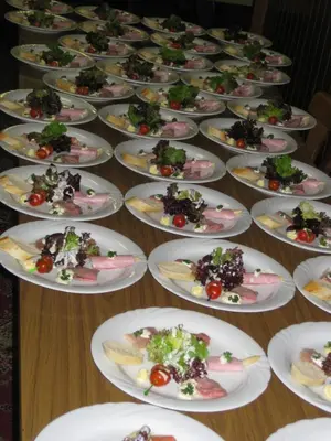 Essen im Hotel oder in der Nähe