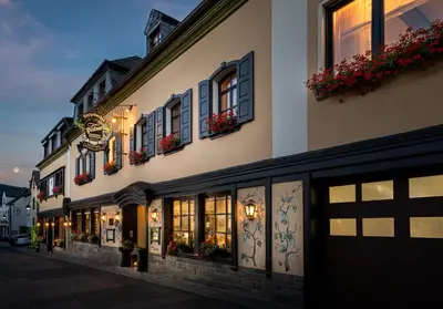 Das Gebäude in dem sich das Hotel befindet