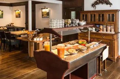 Essen im Hotel oder in der Nähe