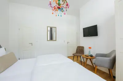 Ein Bett oder Betten in einem Zimmer der Unterkunft Villa Cuchema
