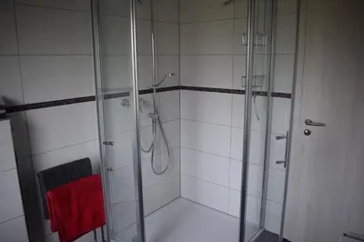 Ein Badezimmer in der Unterkunft Gästehaus Sylvia