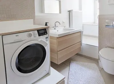 Ein Badezimmer in der Unterkunft Ferienhaus Apple Tree