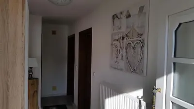 Ein Badezimmer in der Unterkunft Ferienwohnung 
