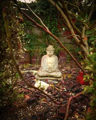Ein Garten an der Unterkunft Ferienwohnung & Apartment Am Steinbrunnen
