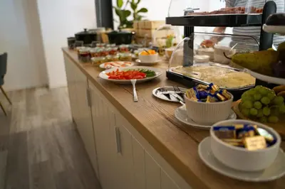 Essen im Hotel oder in der Nähe