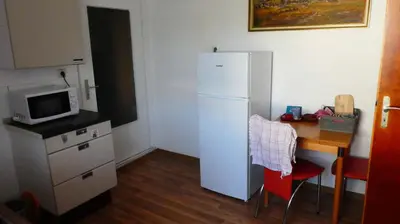 Küche/Küchenzeile in der Unterkunft FerienHaus Elim