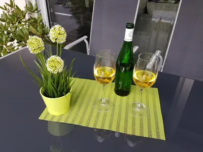 Getränke in der Unterkunft Ferienwohnung Moritz