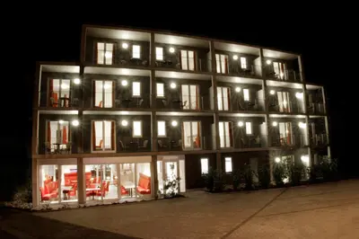 Das Gebäude in dem sich das Hotel befindet