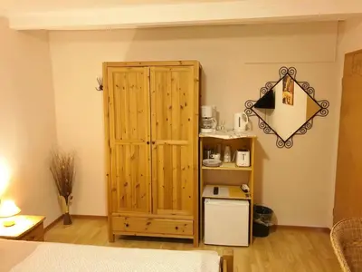 Küche/Küchenzeile in der Unterkunft Gästehaus Doll