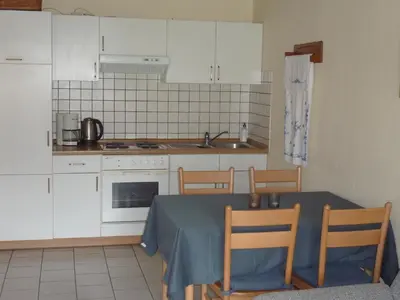 Küche/Küchenzeile in der Unterkunft Ferien im Hunsrück
