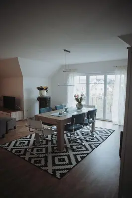Ein Sitzbereich in der Unterkunft Moseltraum-Villa Kenn bei Trier