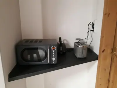 Küche/Küchenzeile in der Unterkunft Ferienhaus Würzgarten