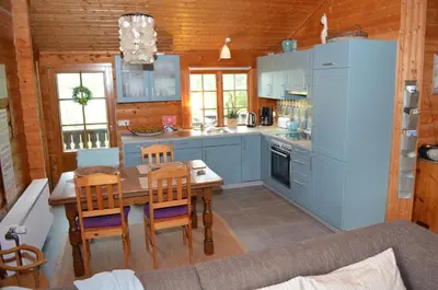 Küche/Küchenzeile in der Unterkunft Ferienhaus Thelen