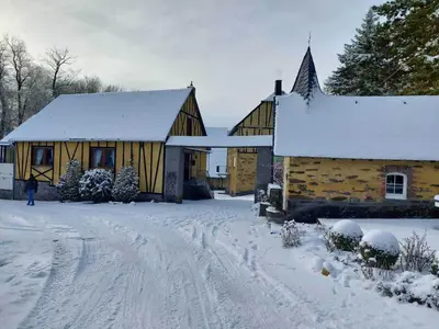 gemütliche Ferienwohnung in Kaifenheim im Winter