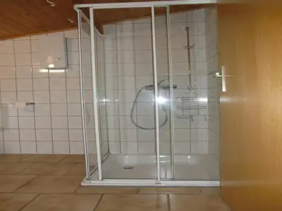 Ein Badezimmer in der Unterkunft gemütliche Ferienwohnung in Kaifenheim