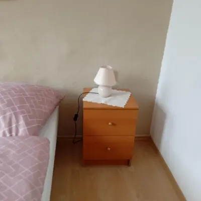 Ein Bett oder Betten in einem Zimmer der Unterkunft Hotel Haus Irsfeld