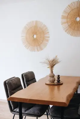Ein Sitzbereich in der Unterkunft Ferienanlage Villa Maare