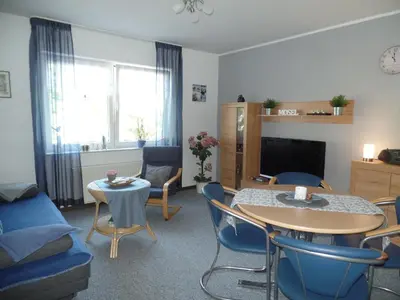 TV/Unterhaltungsangebot in der Unterkunft Ferienwohnung Erz