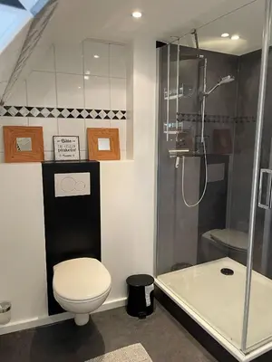 Ein Badezimmer in der Unterkunft Gästezimmer Adenau