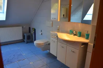 Ein Badezimmer in der Unterkunft fewo amendert