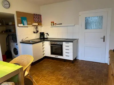 Küche/Küchenzeile in der Unterkunft Gästehaus VillaVerde