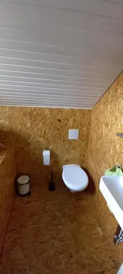 Ein Badezimmer in der Unterkunft FeWo Am Marktplatz