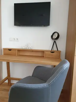 TV/Unterhaltungsangebot in der Unterkunft Beim Hooch. Egon