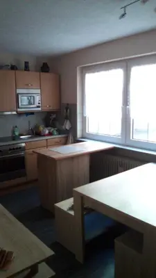 Küche/Küchenzeile in der Unterkunft mosel ferienwohnung