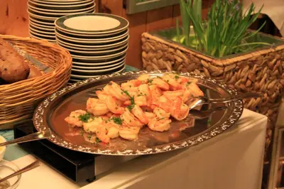 Essen im Hotel oder in der Nähe