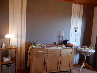 Essen im Privatzimmer oder in der Nähe