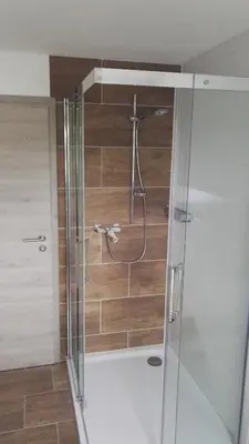 Ein Badezimmer in der Unterkunft Eifel Ferienwohnung