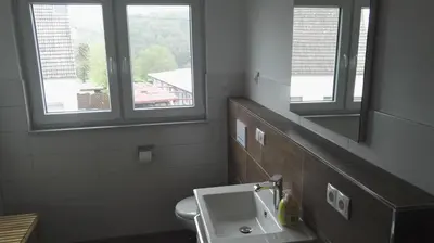 Küche/Küchenzeile in der Unterkunft Eifel Ferienwohnung