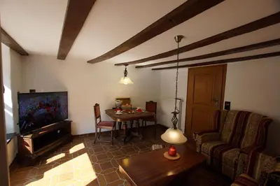 TV/Unterhaltungsangebot in der Unterkunft Altes Fährhaus an der Mosel anno1633