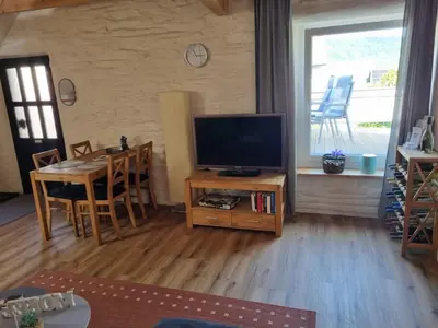TV/Unterhaltungsangebot in der Unterkunft Ferienwohnung Fritzer