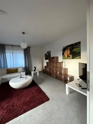 Ein Sitzbereich in der Unterkunft Ferienwohnung EIRA