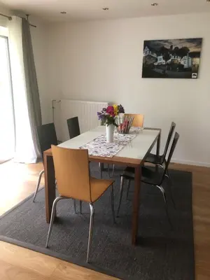 Ein Sitzbereich in der Unterkunft Appartement Elzerland