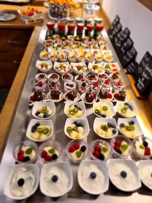Essen in der Pension oder in der Nähe