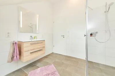 Ein Badezimmer in der Unterkunft Susannes Burgblick