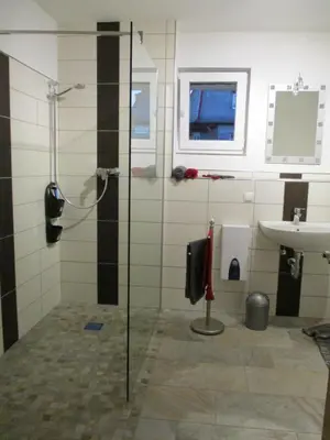 Ein Badezimmer in der Unterkunft Ferienhaus Cilla