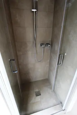 Ein Badezimmer in der Unterkunft Ferienhaus am Rheinsteig / Nähe Hindenburghöhe / Loreley